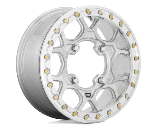 KMC KS433 Mesa UTV Forged Beadlock Wheel | 15" - Raw Machined Forged KMC KS433 Mesa UTV Forged Beadlock Wheel | 15" - Raw Machined Forged