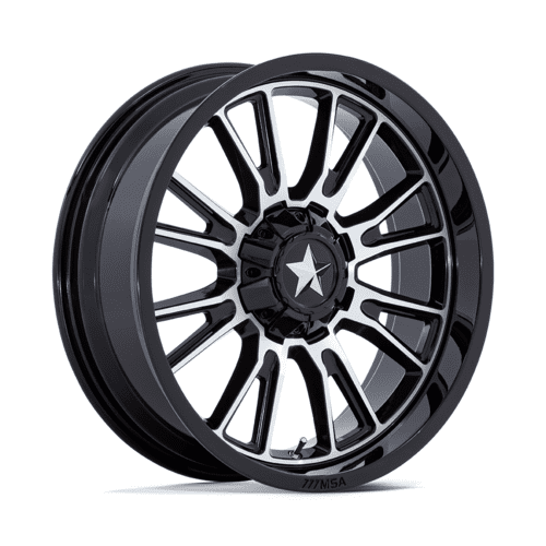 MSA M51 ThunderLips | 14" | 15" | 20" | 22" | 24" - Gloss Black Machined