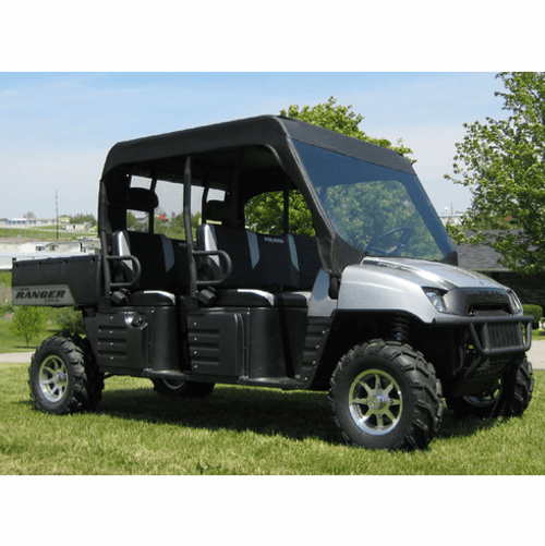 Polaris Ranger Crew 2008-2009 Mini Cab with Vinyl Windshield Polaris Ranger Crew 2008-2009 Mini Cab with Vinyl Windshield