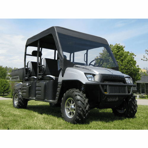 Polaris Ranger Crew 2008-2009 Vinyl Windshield Top Combo Polaris Ranger Crew 2008-2009 Vinyl Windshield Top Combo