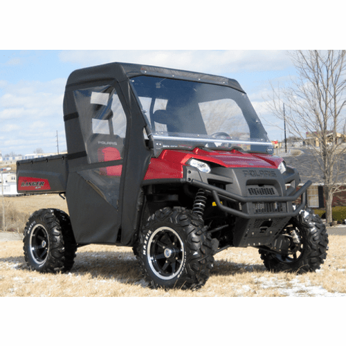 Polaris Ranger 2009 Full Cab with Folding Lexan Windshield