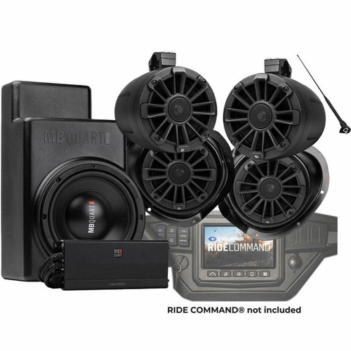 MB Quart Polaris General Tuned System (Stage 5) (5 Speaker For Ride Command) - MBQG-STG5-RC-1