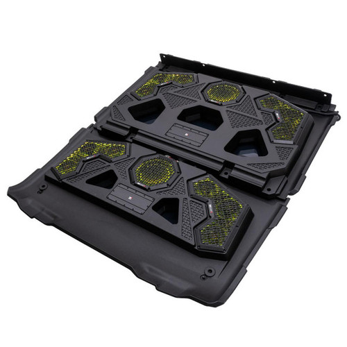 MB Quart Polaris Ranger 1000 Watt 14 Speaker Audio Roof W/ 7" LED Source Unit And 45" Light Bar MB Quart Polaris Ranger 1000 Watt 14 Speaker Audio Roof W/ 7" LED Source Unit And 45" Light Bar