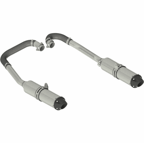 MBRP|2011-2014 Polaris RZR 900|Complete Dual Headers Back Exhaust - AT-9514PT