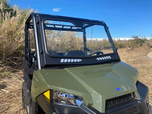 Polaris Ranger Mid-Size/2-Seat Laminated Glass Windshield - 2015-21 - EMP-14268