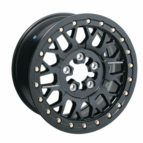 Moose 346X Can Am Maverick R Beadlock Wheel - Satin Black - 0230-1565