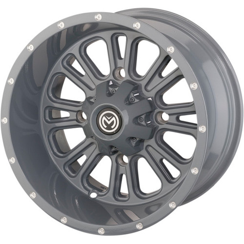 Moose 399X 12" Gray Wheel for Polaris RZR 200 - 12"x7" | 12"x8" Moose 399X 12" Gray Wheel for Polaris RZR 200 - 12"x7" | 12"x8"