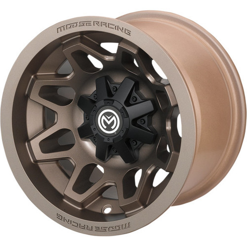 Moose 416X 12" Satin Bronze Wheel for Polaris RZR 200 - 12"x7" | 12"x8" - MU-416X-12in-BR