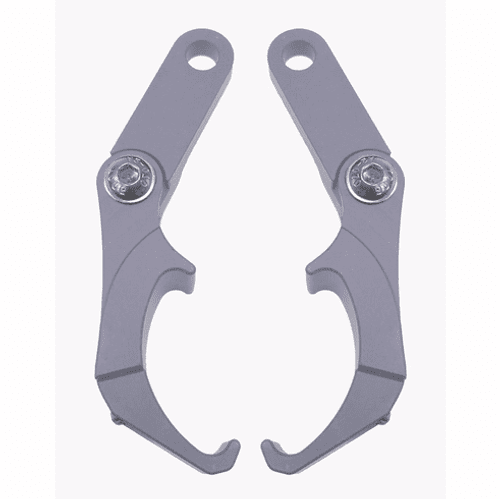 ModQuad Racing A-Pillar Light Bar Mounts (Pro Fit) (Grey) - 375934 ModQuad Racing A-Pillar Light Bar Mounts (Pro Fit) (Grey) - 375934