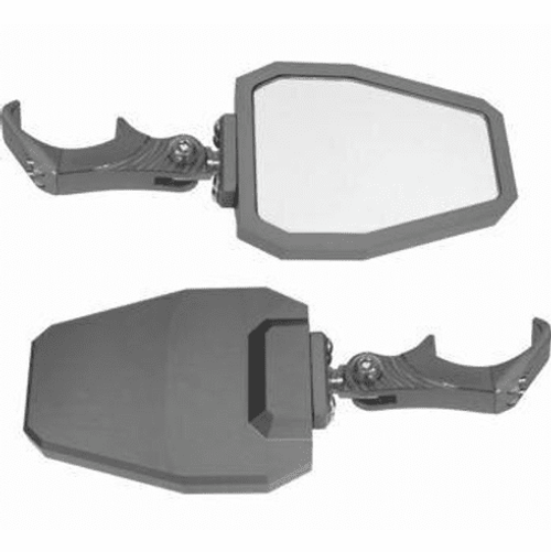 ModQuad Racing Bezel Side Mirror (Pro Fit) (Grey) - 375947 ModQuad Racing Bezel Side Mirror (Pro Fit) (Grey) - 375947