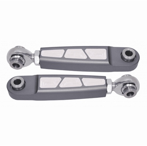 ModQuad Racing Polaris RZR XP 1000 XP Turbo Adjustable Sway Bar Link (Grey) (Rear) - 375963