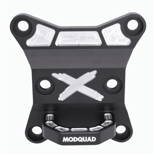 ModQuad Racing Can-Am Maverick X3 Radius Rod Plate (Black) (W/ Tow Ring) - CA-X3-RDH-BLK ModQuad Racing Can-Am Maverick X3 Radius Rod Plate (Black) (W/ Tow Ring) - CA-X3-RDH-BLK