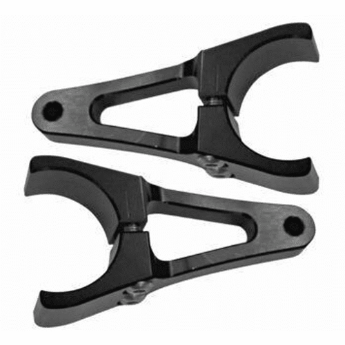 ModQuad Racing Light Bar Horizontal End Clip Mounts (Black) (1.75") - LMC-1.75-BLK - LMC-1.75-BLK