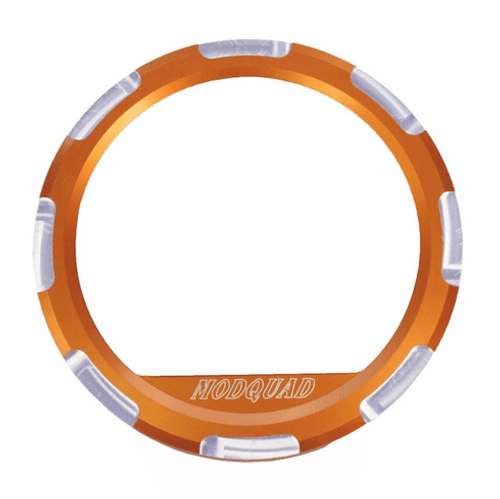 ModQuad Racing Polaris RZR Dash Gauge Bezel (Orange) - RZR-BEZ-OR - RZR-BEZ-OR
