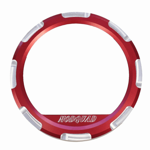 ModQuad Racing Polaris RZR Dash Gauge Bezel (Red) - RZR-BEZ-RD