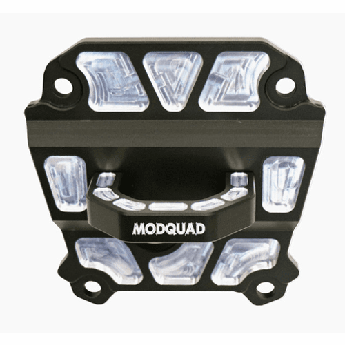 ModQuad Racing Polaris RZR XP Turbo 2017+ XP 1000 2018+ Radius Rod Plate (Black) (W/ Tow Ring) - RZR-RDH-1K-BLK - RZR-RDH-1K-BLK