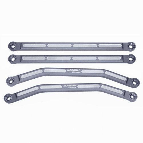 ModQuad Racing Polaris RZR Pro XP Aluminum High-Clearance Radius Rods (Grey) - RZR-RRHC-PRO-G - RZR-RRHC-PRO-G