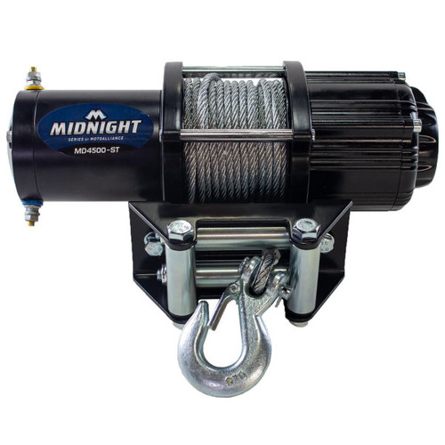 MotoAlliance Viper Midnight 4500 UTV Winch MotoAlliance Viper Midnight 4500 UTV Winch