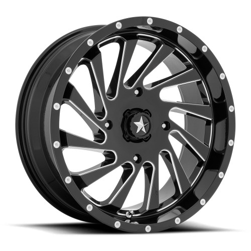 MSA M46 Blade 18" | 20" | 22" | 24" - Gloss Black Milled