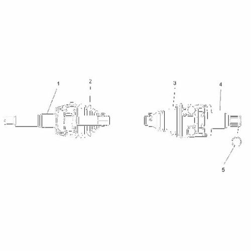 Oem Polaris RZR Rear Cv Joint