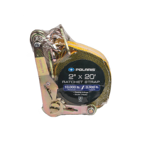 Polaris 2” x 20’ - 10,000 lb Ratchet Strap Polaris 2” x 20’ - 10,000 lb Ratchet Strap
