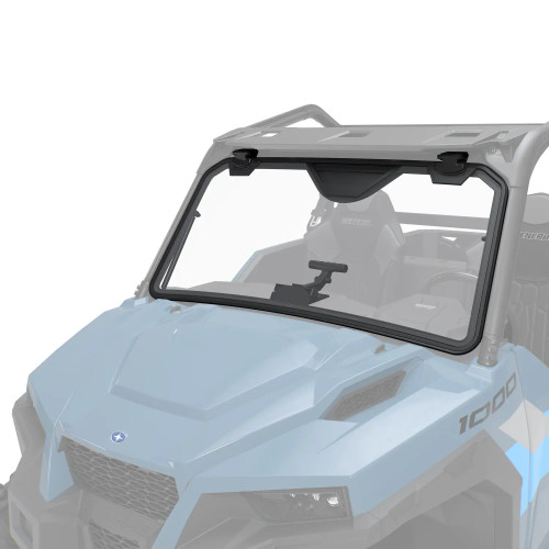 Genuine 2016+ Polaris General 1000 | XP 1000 Tip-Out Full Glass Windshield