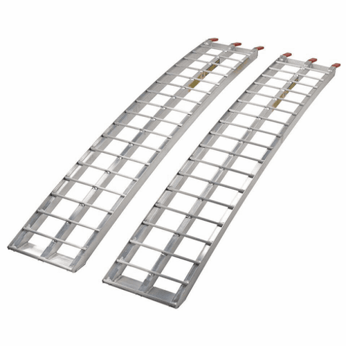Polaris Heavy-Duty Aluminum Arched Ramp 88 in. x 12 in. - POL-2875386