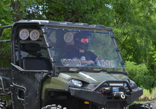 Super ATV Scratch Resistant Vented Full Windshield for Polaris Ranger 570 / 800 Super ATV Scratch Resistant Vented Full Windshield for Polaris Ranger 570 / 800