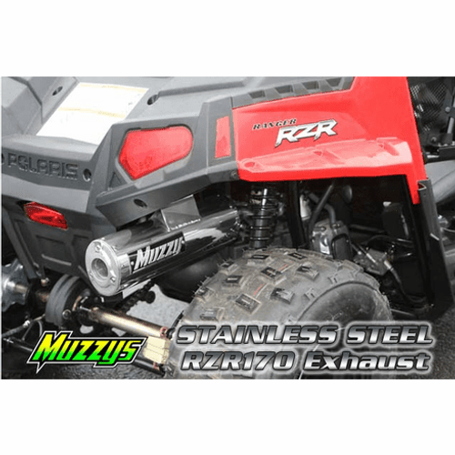 Polaris Ranger RZR170 Muzzy Exhaust System - muz-rzr170