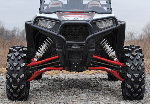Super ATV High Clearance 1.5" Forward Offset A-Arms for Polaris RZR 1000 Super ATV High Clearance 1.5" Forward Offset A-Arms for Polaris RZR 1000