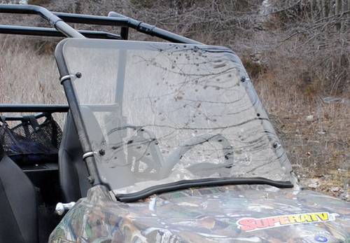 Super ATV Scratch Resistant Full Windshield for Polaris RZR 170 - sup-WS-P-170RZR-70