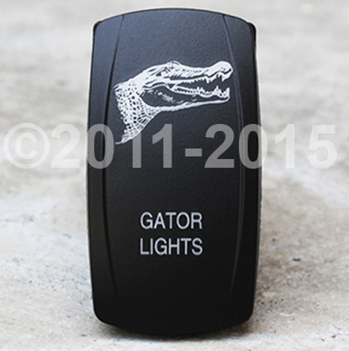 Gator Lights - Dual Led Lighted Rocker Switch