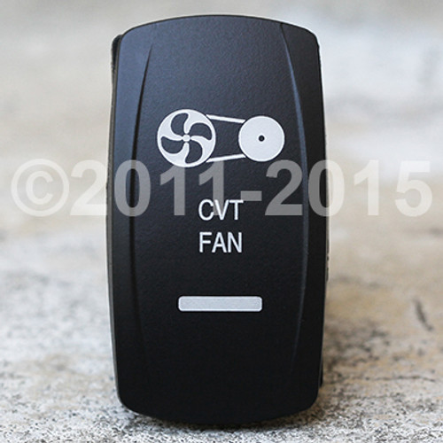 Cvt Fan - Dual Led Lighted Rocker Switch Cvt Fan - Dual Led Lighted Rocker Switch