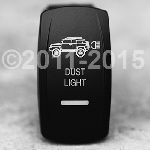 Fj Cruiser Dust Light - Dual Led Lighted Rocker Switch - vvpzc-DL5FJ