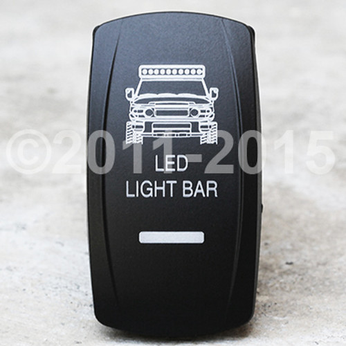 Fj Cruiser Led Light Bar - Dual Led Lighted Rocker Switch Fj Cruiser Led Light Bar - Dual Led Lighted Rocker Switch