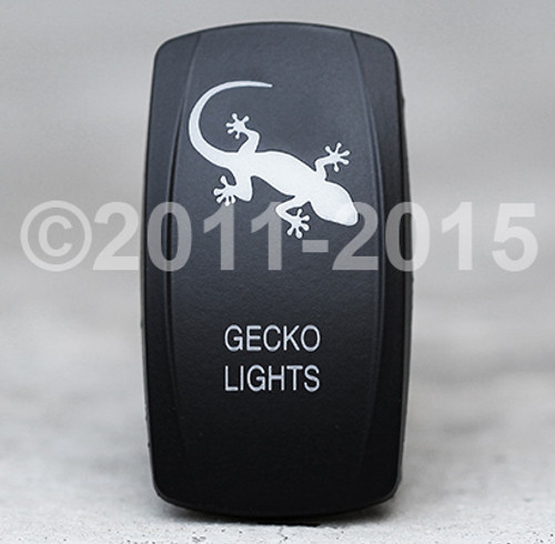 Gecko Lights - Dual Led Lighted Rocker Switch Gecko Lights - Dual Led Lighted Rocker Switch