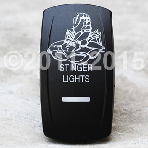 Stinger Lights - Dual Led Lighted Rocker Switch Stinger Lights - Dual Led Lighted Rocker Switch