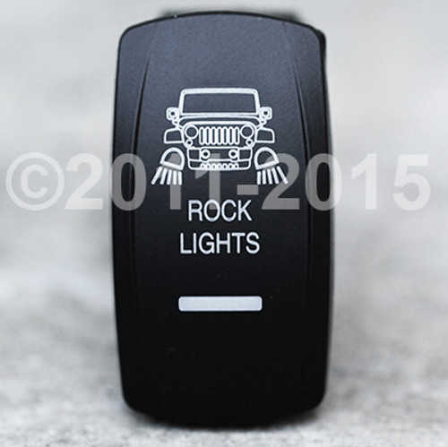 Jeep Jk Rock Lights - Dual Led Lighted Rocker Switch Jeep Jk Rock Lights - Dual Led Lighted Rocker Switch