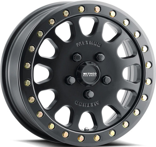 Method MR401 Beadlock 15" UTV Wheel - Matte Black - MR40156012551B