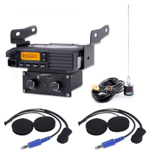 RZR 550 2-Place Intercom with Vertex Radio and Helmet Kits RZR 550 2-Place Intercom with Vertex Radio and Helmet Kits