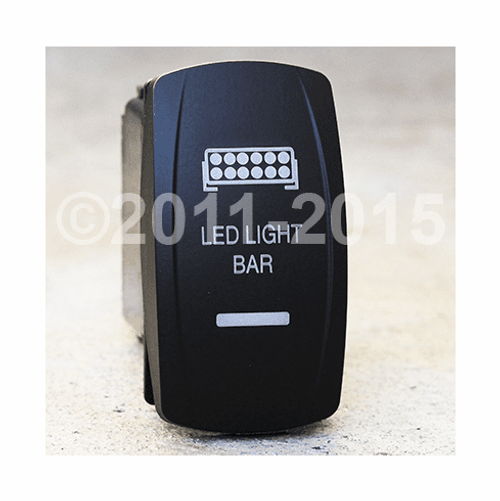 Led Light Bar Dual Led Lighted Rocker-Switch - vvpzc-121LB