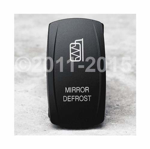 Mirror Defrost-Dual Led Lighted Rocker Switch - vvpzc-5L58A