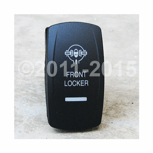 Front Locker-Dual Led Lighted Rocker-Switch - vvpzc-6W1LF