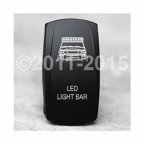 Fj Cruiser Led Light Bar-Dual Led Lighted Rocker Switch