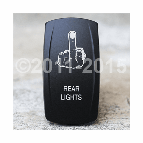 Fu-Dual Led Lighted Rocker Switch - vvpzc-FU500