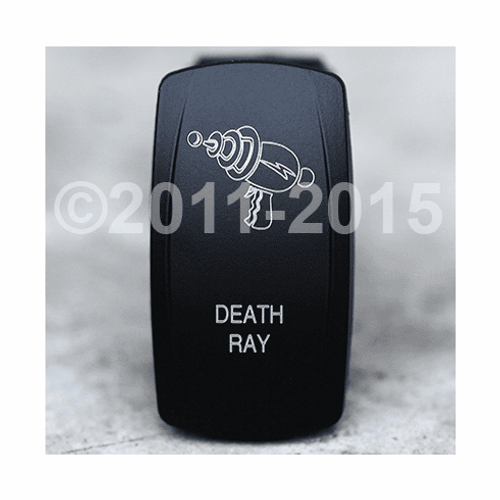 Ray Gun-Dual Led Lighted Rocker Switch - vvpzc-RG5DR