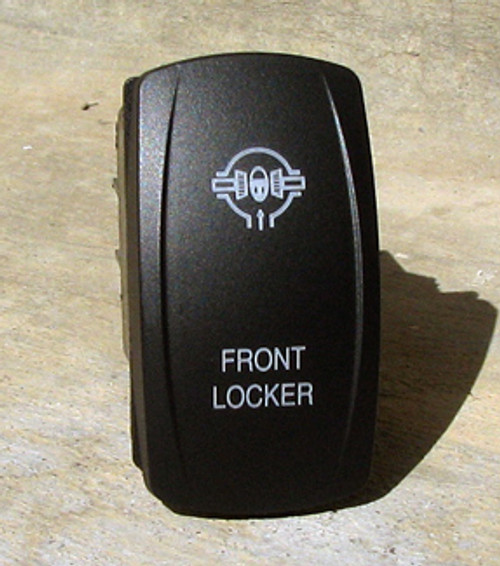 Front Locker-Dual Led Lighted Rocker Switch - VVPZC6W-5LF