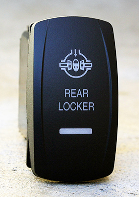 Rear Locker-Dual Led Lighted Rocker Switch - VVPZC80-1LR
