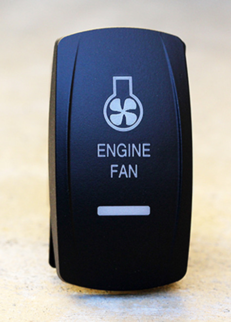 Engine Fan-Dual Led Light Rocker Switch