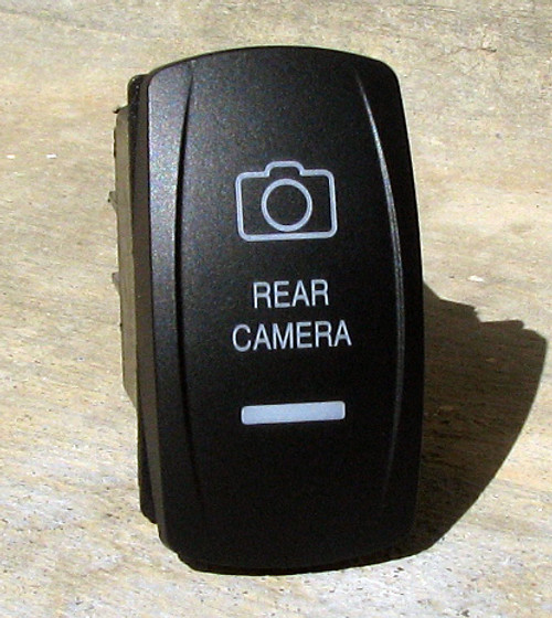 Rear Camera-Dual Led Lighted Rocker-Switch - VVPZCCM-1RC